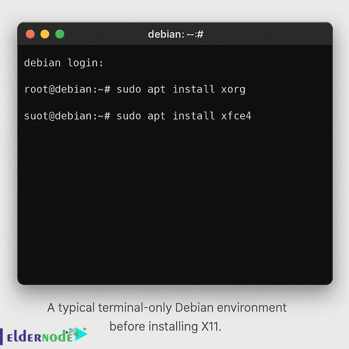 install-x11-xorg-xfce-on-debian Install X11 (Xorg + XFCE) on Debian