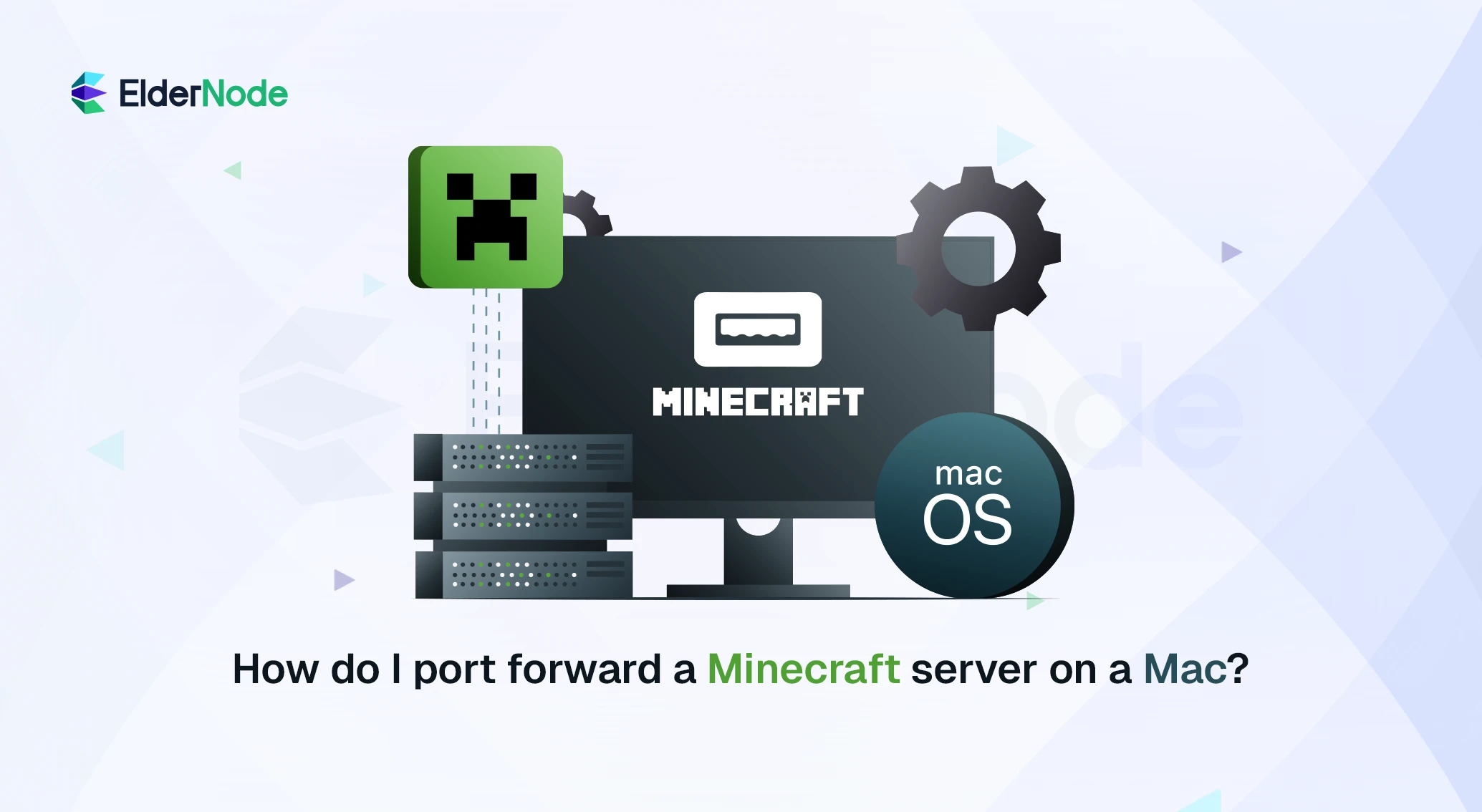How do I port forward a Minecraft server on a Mac?
