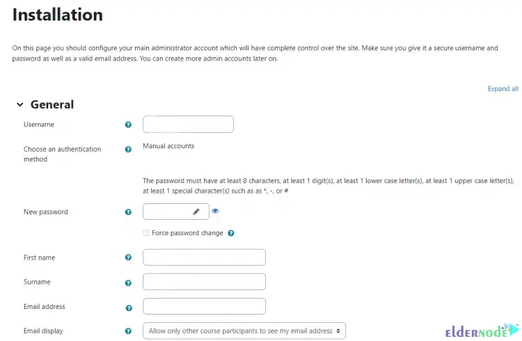 4-Moodle_admin_account_setup Moodle admin account setup