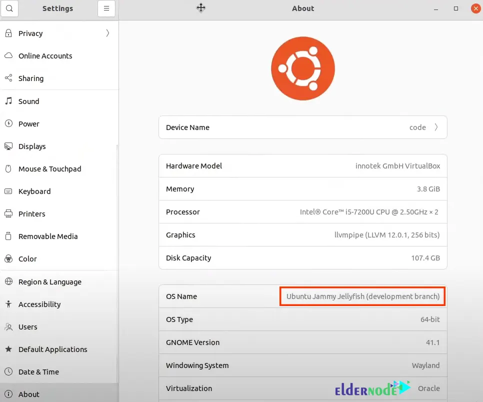 Ubuntu-22.04-jammy-jellyfish Ubuntu 22.04