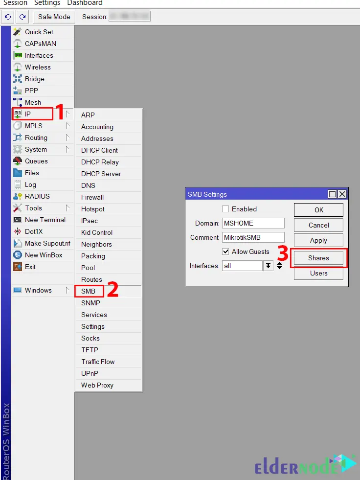 3-SMB-settings-Shares Mikrotik SMB settings