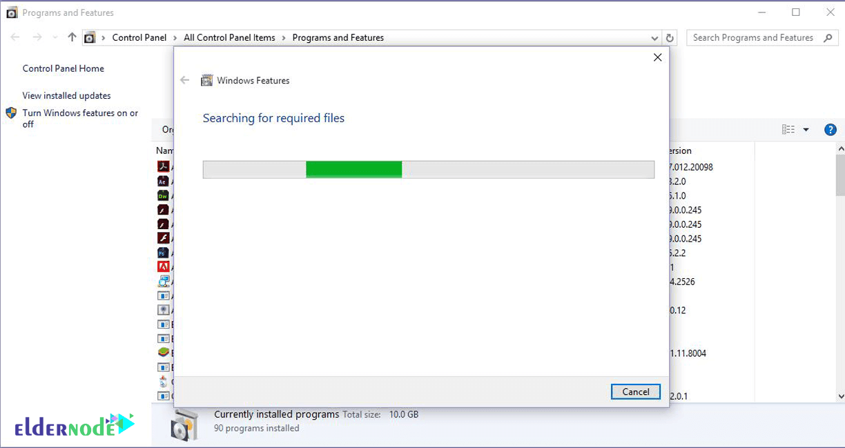 Installing-IIS-in-Windows-10-4 Installing IIS in Windows 10 server