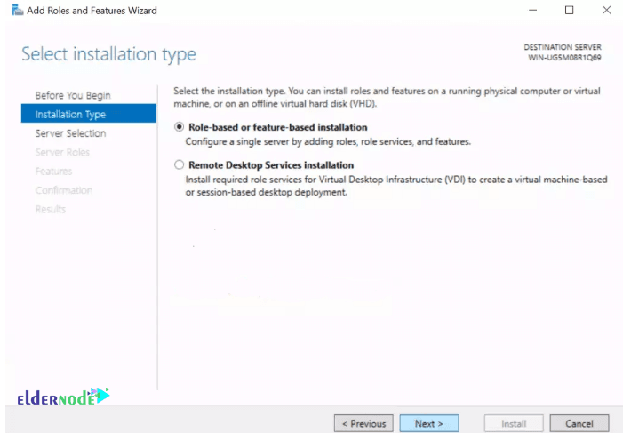 Choose-Installation-Types Choose Installation Types in iis