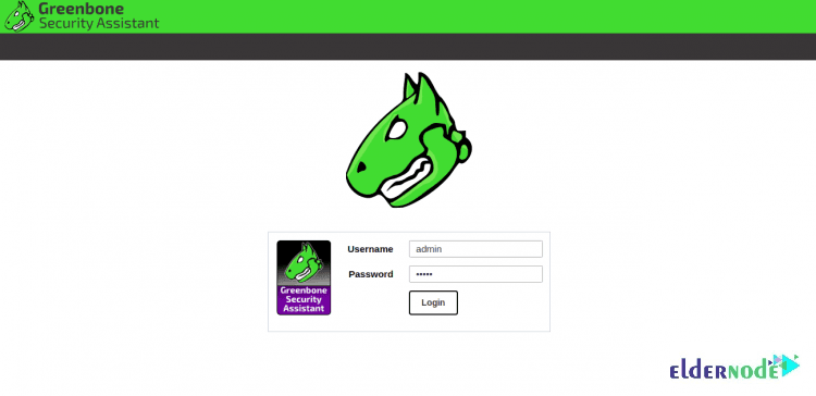 OpenVAS-Login-Page OpenVAS Login Page