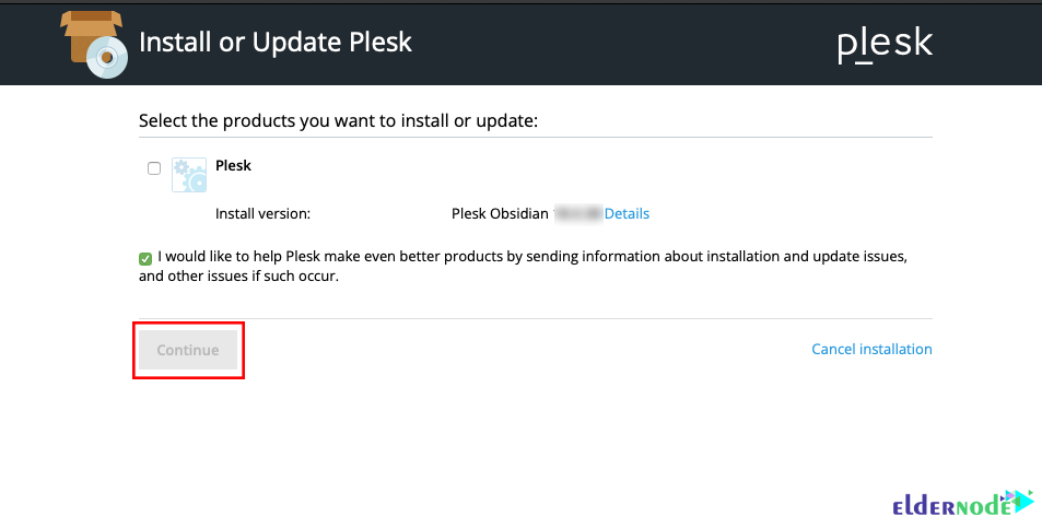 choosing plesk version
