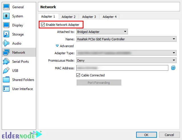Make Sure Your Network Adapter is On