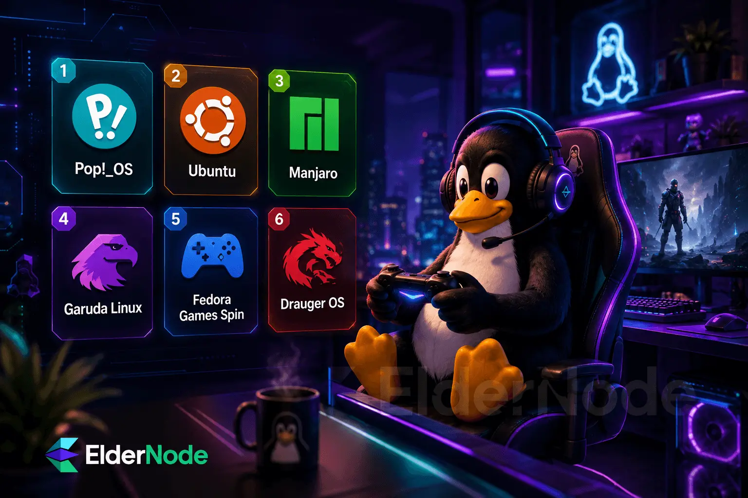 6 Best Gaming Linux Distros