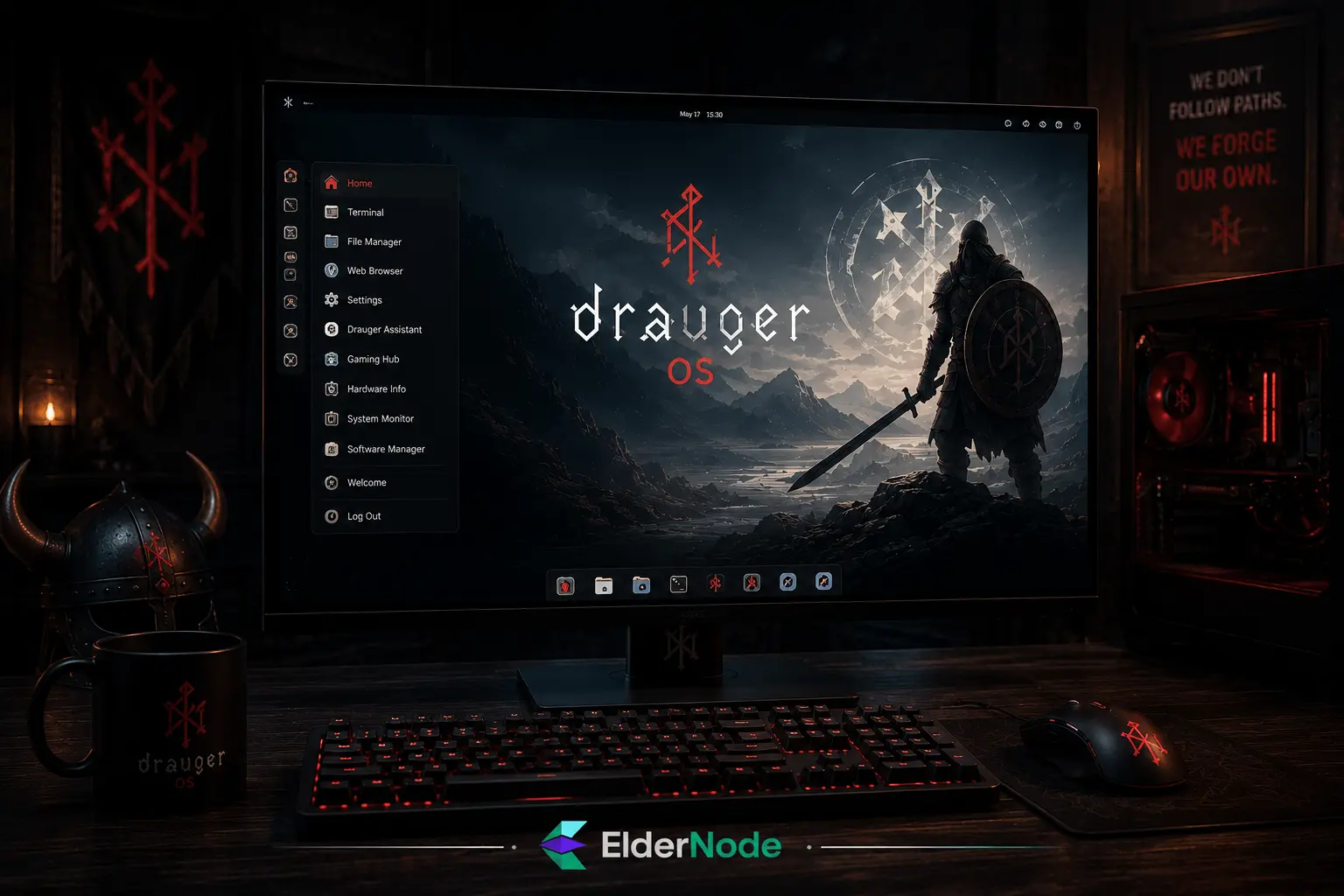 Drauger OS Game