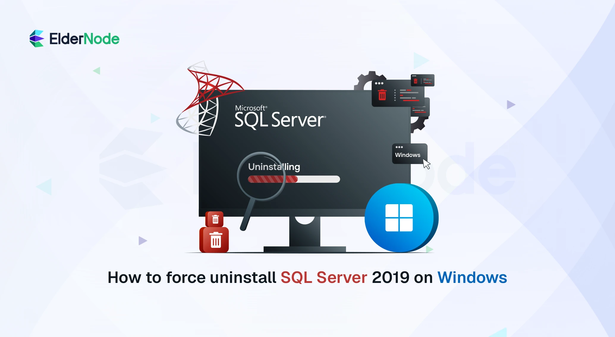 Force Uninstall SQL Server 2019 on Windows