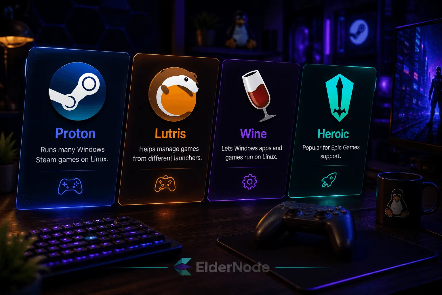 Best Tools for Gaming on Linux