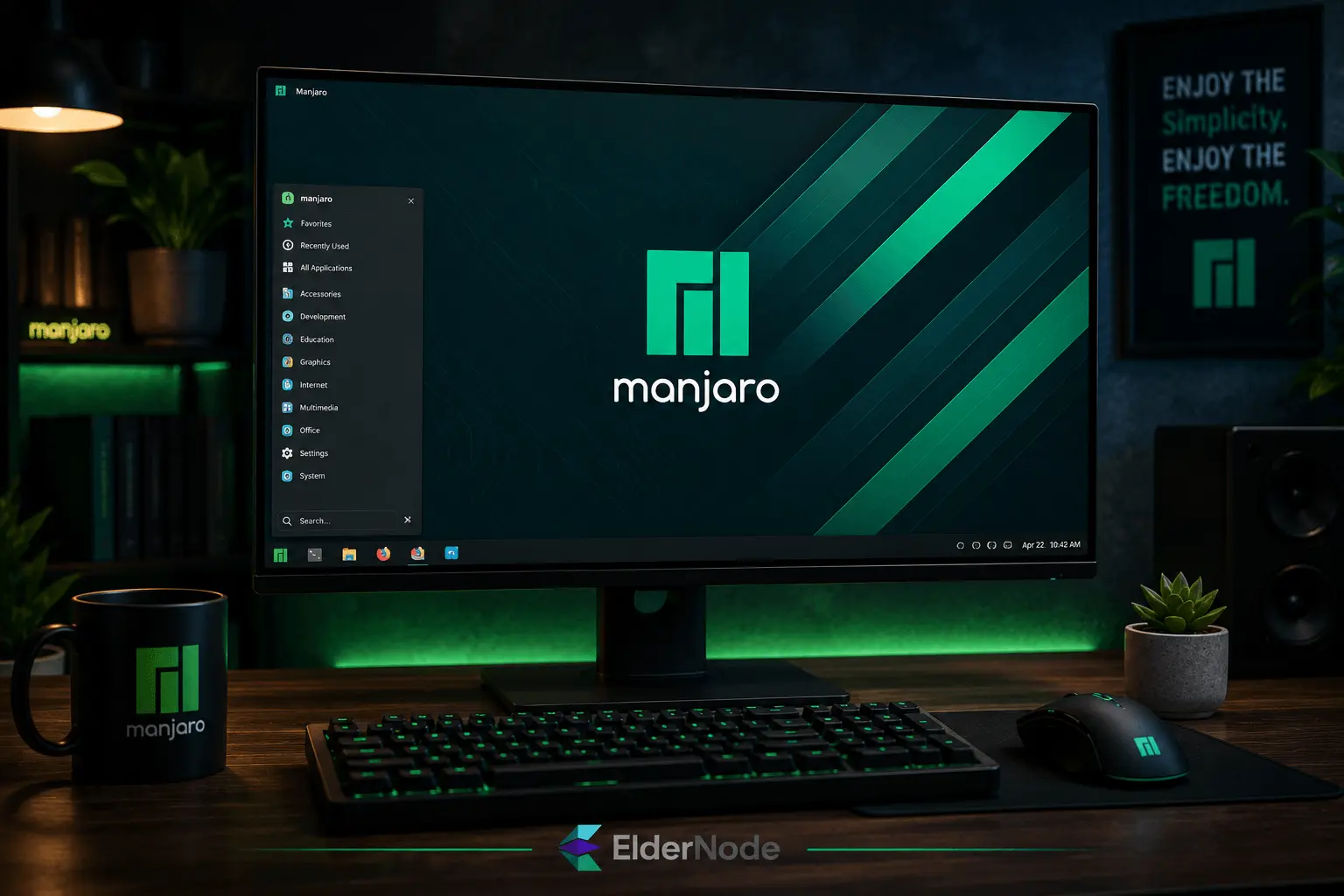 Manjaro Linux Game