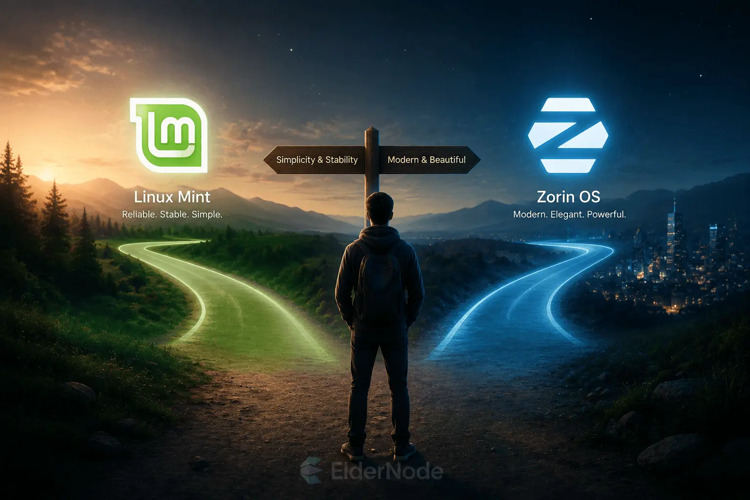 decision choice Linux Mint vs Zorin OS
