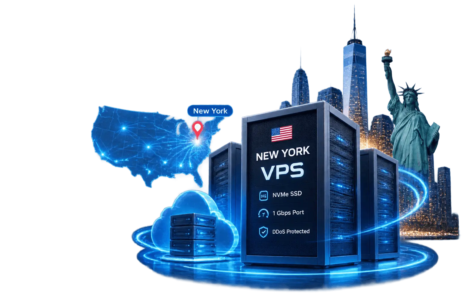 New York VPS Hosting, Ready the Moment You Pay