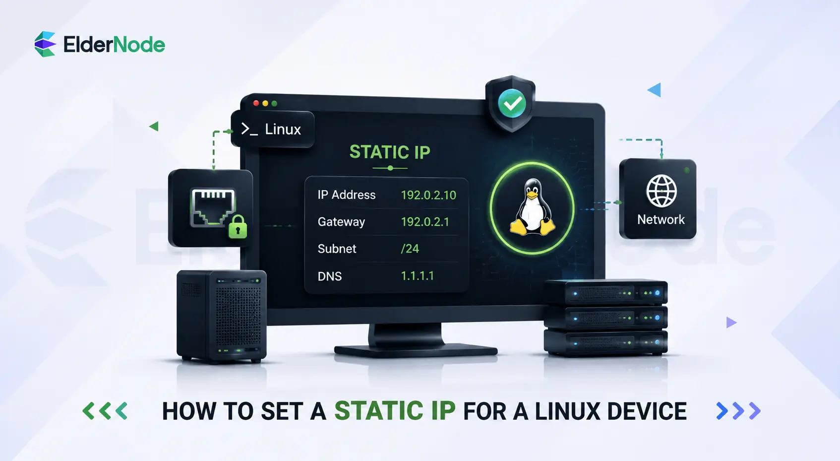 How to Set a Static IP for a Linux Device